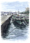 船影/横浜港 (P6号)