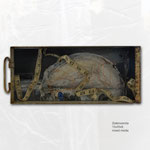vermessenes Leben,  mixed media, AT_125, 35x15x9