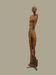 "Liliths Verwandlung"  2005 Eiche    300 cm