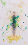 Centrifugation acrylic paint, inkjet print on canvas 53 x 33.5 x 2 cm, 2016