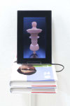 Stacked Portrait  21.2×15.0×5.2cm,3DCG animation, tablet-type device,books, inkjet print,2014