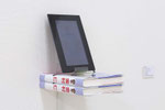 Stacked Portrait  21.2×15.0×5.2cm,3DCG animation, tablet-type device,books, inkjet print,2014