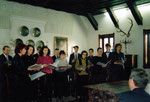 1990 / erstes Konzert von cantamus - Burg Falkenstein / Foto: privat