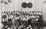 1973 ? / Mädchenchor der August-Hermann-Francke-Schule / Aula der Martin-Luther-Universität / Foto: Werner Schönfeld