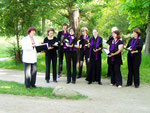 2008 / beim Offenen Singen im Park Luisium Dessau / Foto: privat