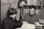 1975 / Dorothea Köhler, Hans Riede, Hans-Martin Uhle / Foto: Wolfgang Otte