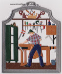 9405SCH Wandbild Schreiner, 9 x 11 cm