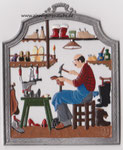 9405SCU Wandbild Schuster, 9 x 11 cm