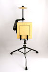 cajon sound bridge shaker jingle cymbal splash zusatzinstrument add on spielen ständer weltneuheit tools