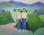 ここはあなたの家 oil on canvas  1300×1620mm
