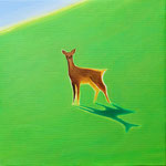 NARA  oil on canvas  273mm×273mm(S3)  個人蔵　private collection