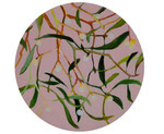 mistletoe   oil on canvas  200mm (直径) 個人蔵　private collection