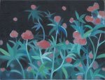「夜」  oil on canvas  140×180mm (F0) 