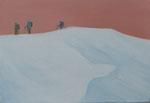Over the mountain  oil on canvas  227×159mm  個人蔵　private collection