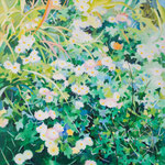 菊    oil on canvas  652×652mm