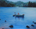 「どこにいても、なにをしていても」 oil on canvas  725×910mm  (F30) 