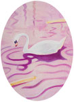 “ Le Lac des cygnes ” Oil on canvas 220×160mm 2020