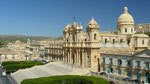 Noto: la cathédrale et son escalier