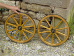 Petites roues de chariot à bras