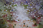 Don't go near the water at night 3 80x120 aquarel op doek
