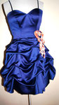 Maturaballkleid mit Blume (abnehmbar)