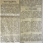 10 avril 1892 Interrogatoire de Ravachol