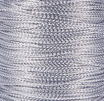 Metallic Cord ca. 2.0 mm silber-glänzend 50 m
