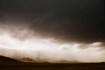 Regenfront im Hochland von Snæfellsnes