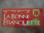 Plaque de restaurant