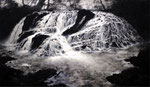 ウォーターフォール№6/WATER FALL №6　30号　（042）　島倉仁/Jin Shimakura　acrylgouache and acrylic on paper　©KAIDO Co. Ltd.　