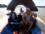 Flussfahrt am Amazonas von Tabatinga über Benjamin Constant zum Rio Javari.