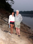 Rio Tefé-Reise 2010: Hier wieder Marie-Sece, die Tochter von Neo, in Casa Santa Cruz. Ich kenne sie seit ihrer Kindheit. Sie ist heute Lehrerin.