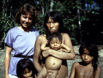 Die Mayoruna stammen vom Oberlauf des Rio Javari auf der peruanischen Seite.