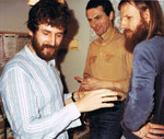 12/1984 mit den Musiker Julian Horky und Dick Sells, Konzert in Deutsch Wagram