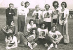 9/1972 Atlantis Fußballteam mit Willi Resetarits (Ostbahn Kurti) stehend 2. von links