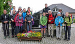 Abmarsch beim Hemmabrunnen in Diex