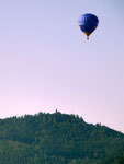 Unser Ballon über dem Magdalensberg