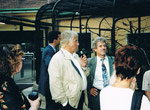 7/2000 mit Dir. Helmut Pechlarner im Tiergarten Schönbrunn