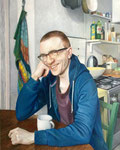 Bruno/ Öl auf Leinwand/ 80x100 cm