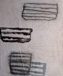 Sans titre - Technique mixte sur papier - 2008 - 37,5 x 45 cm 