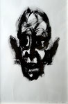 Richard Vessaud - Sans titre - Encre de chine sur papier - 2012 - 49 x 64 cm 