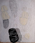 Sans titre - Technique mixte sur papier - 2008 - 40 x 50 cm 