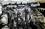 Richard Weisbrod - Sans titre - Encre sur papier - 24 x 36 cm 