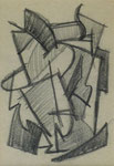 Georges Carrey - Sans titre - fusain original - 9.5 x 12.5 cm