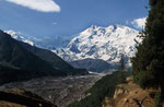 Nanga Parbat (8.125 m) mit Rakhiot-Gletscher, Pakistan