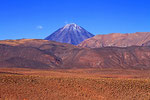 Vulkan Cerro Sairecabur (5.971 m), nordöstlich von San Pedro de Atacama, Chile