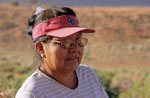 Navaho-Indianerin, Monument Valley, Arizona