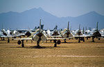 Flugzeugfriedhof, Pima Airbase, Arizona, USA