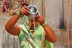 Heiliges Wasser, Galta Ji (Affentempel), Jaipur, Rajasthan