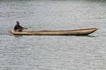 Fischerboot, Bunyoniy, Uganda
